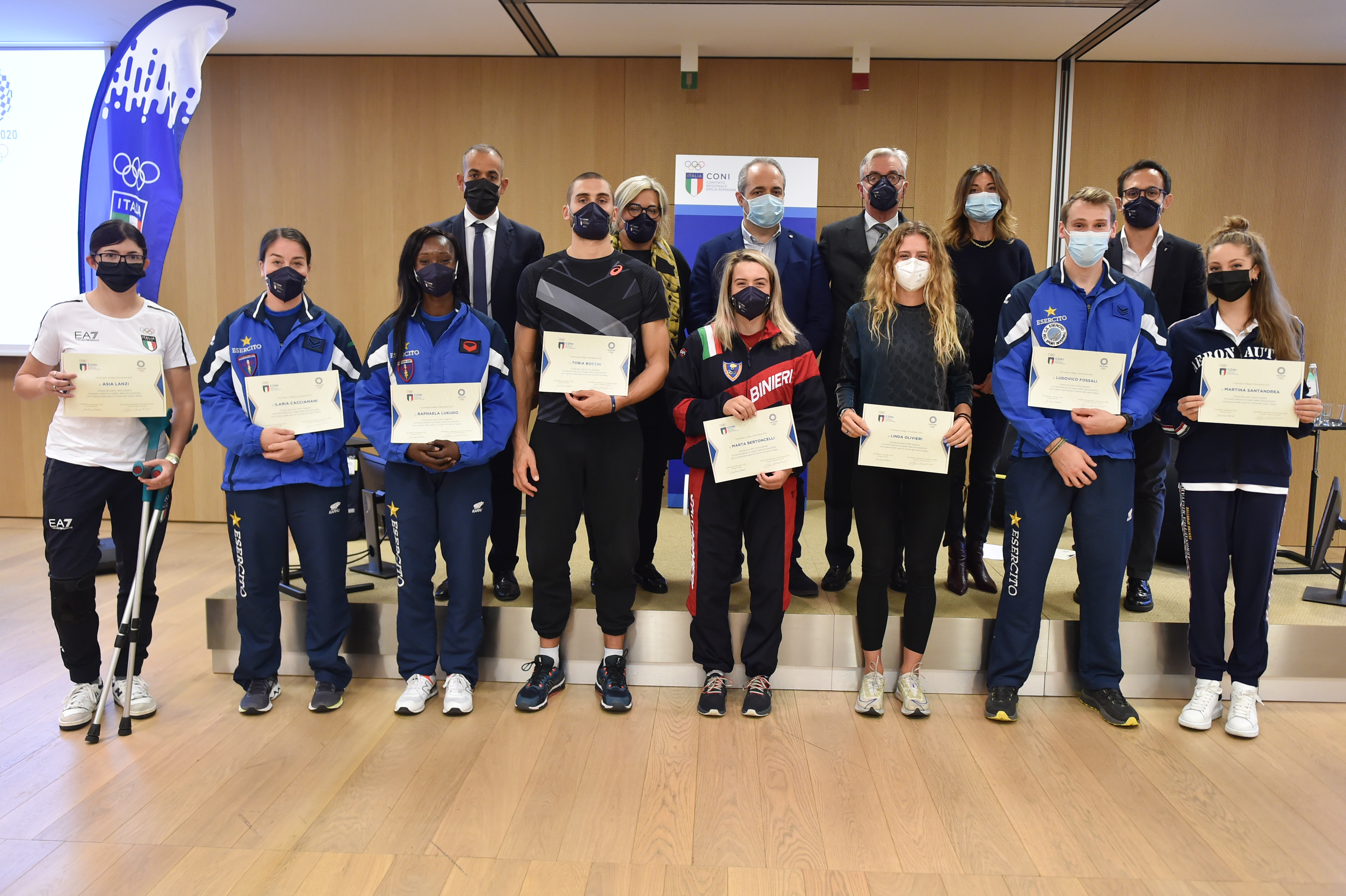 CONI ER 6 NOVEMBRE 2021 TOKYO 2020 VACCARO