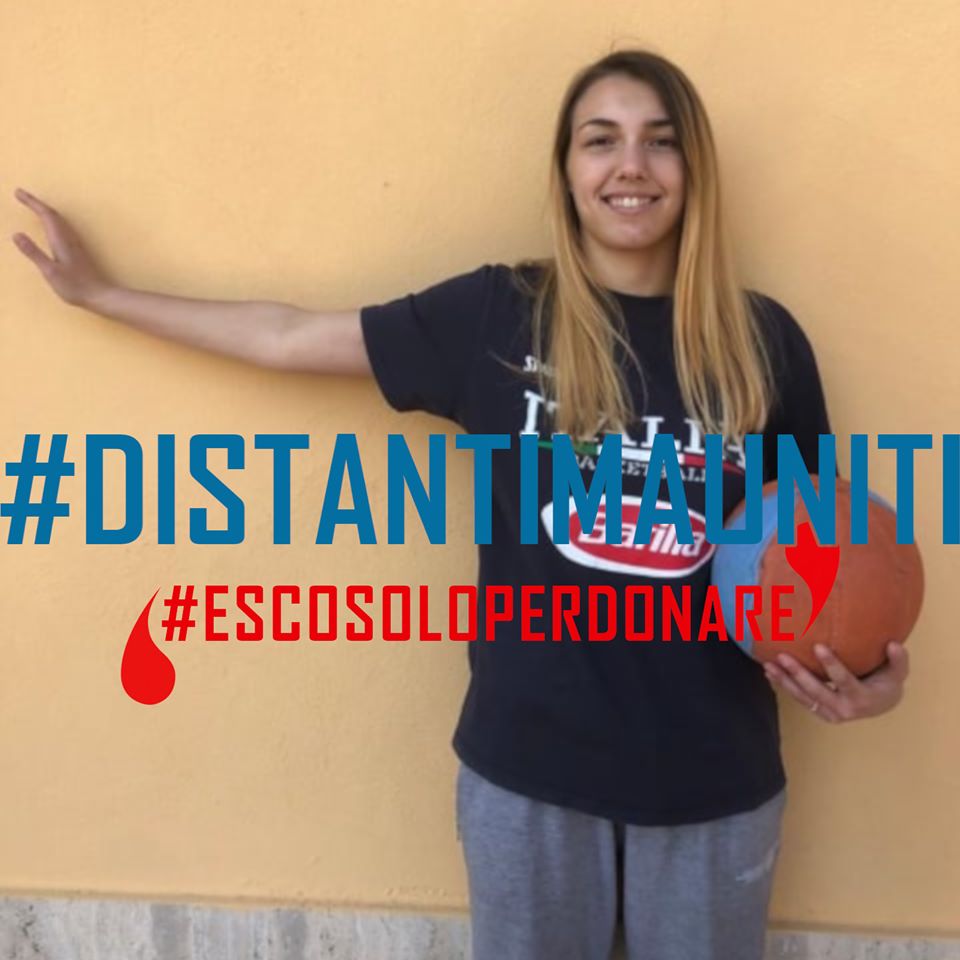 impostaprofilo distantimauniti escosoloperdonae Noemi Celani Basket Academy