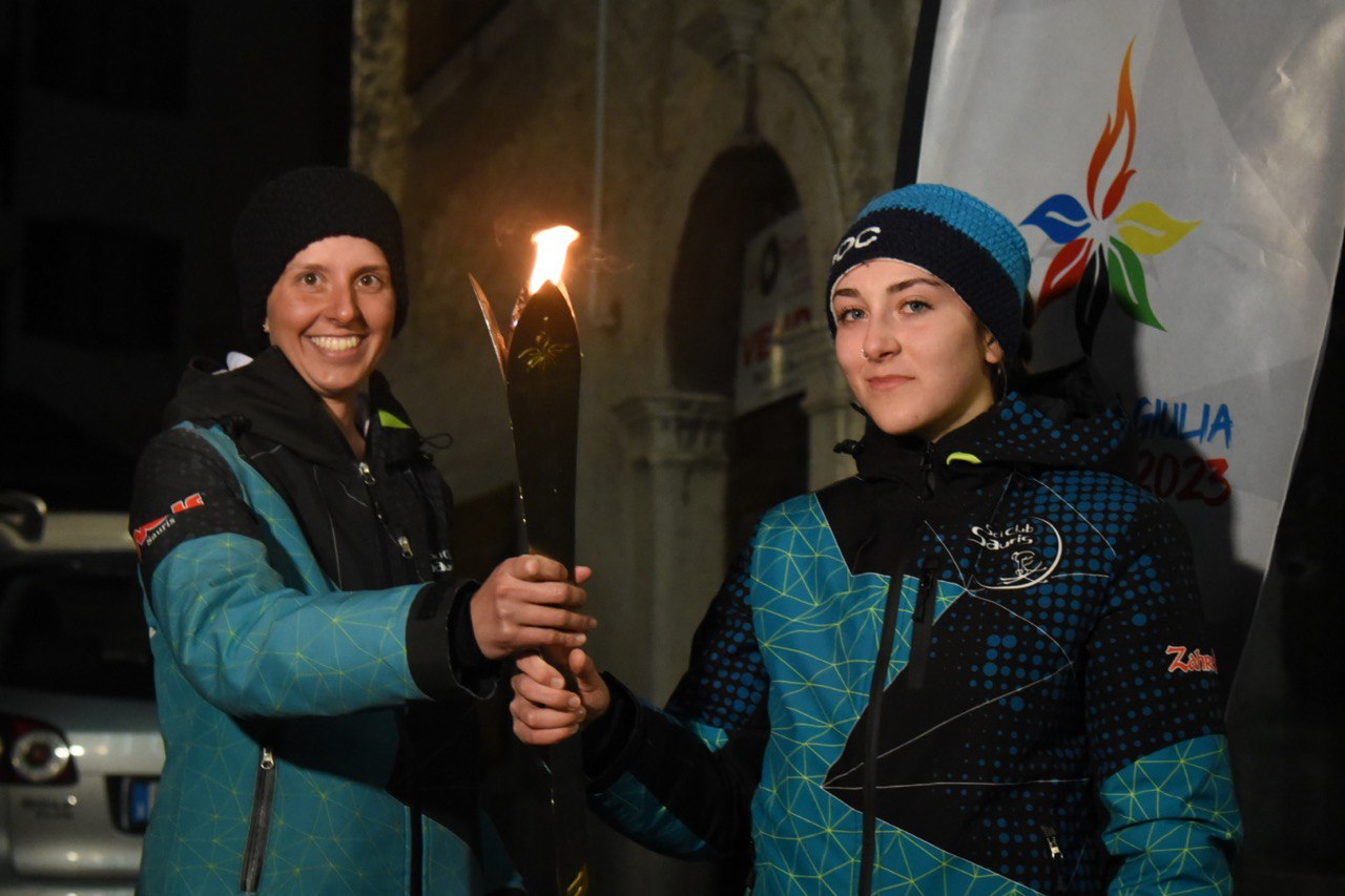 Eyof2023 torcia Forni di Sopra