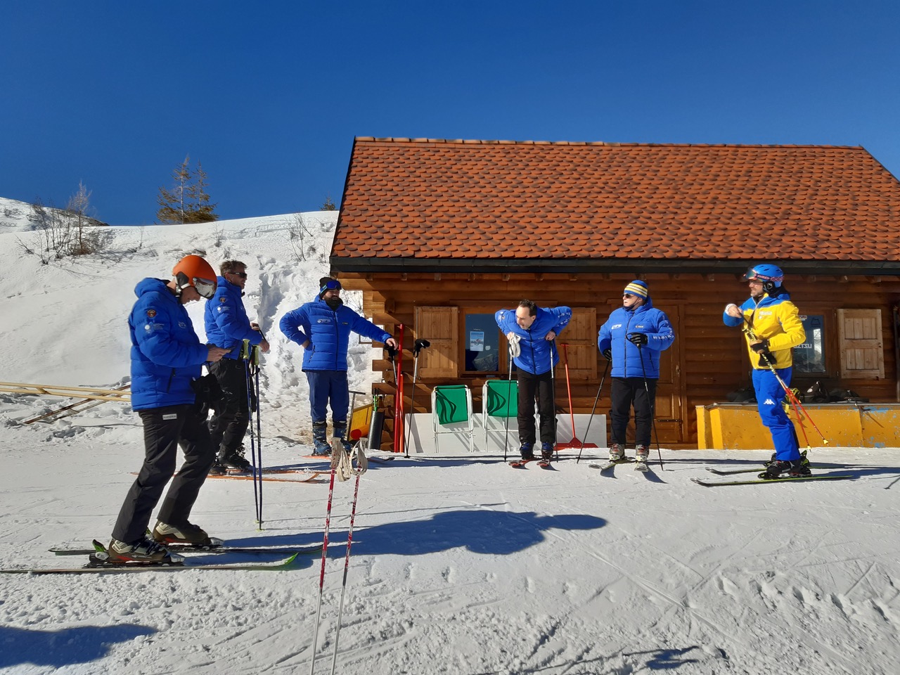 Membri COE sullo Zoncolan marzo22 