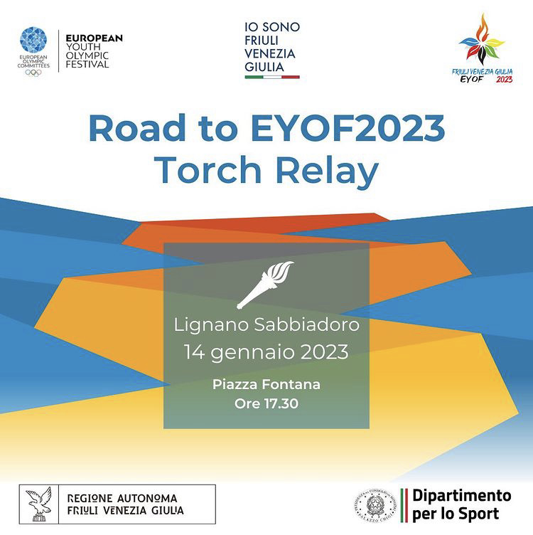 Viaggio della torcia cover Lignano 14.1.23