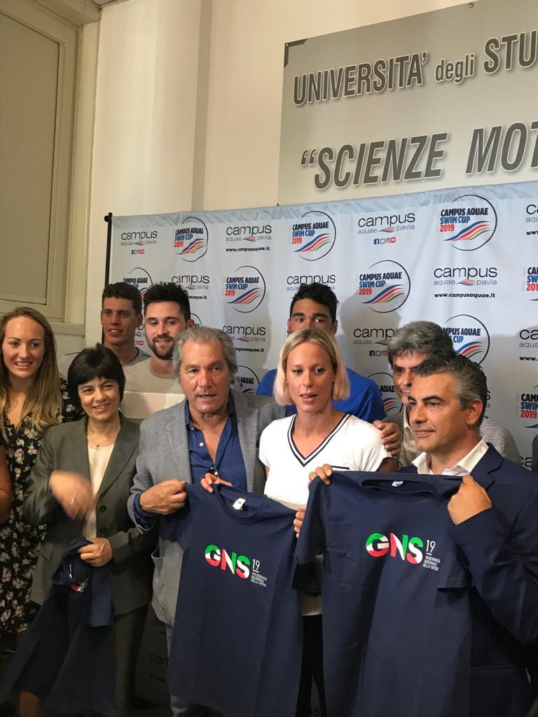 Pellegrini Federica e atleti nazionale GNS PAVIA