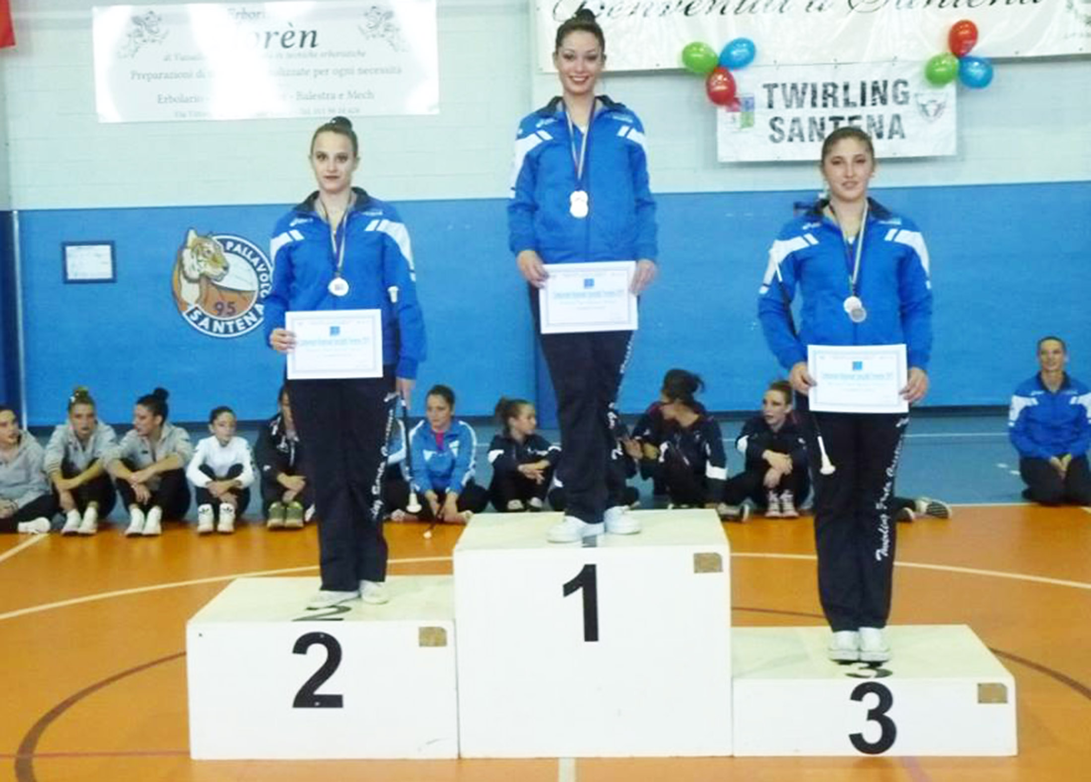 Favotto1posto Maioni2posto Fortis3postoCampionesseRegionali