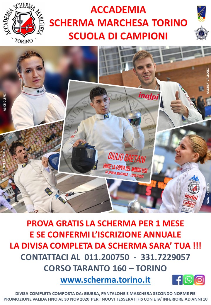 Accademia scherma marchesa torino