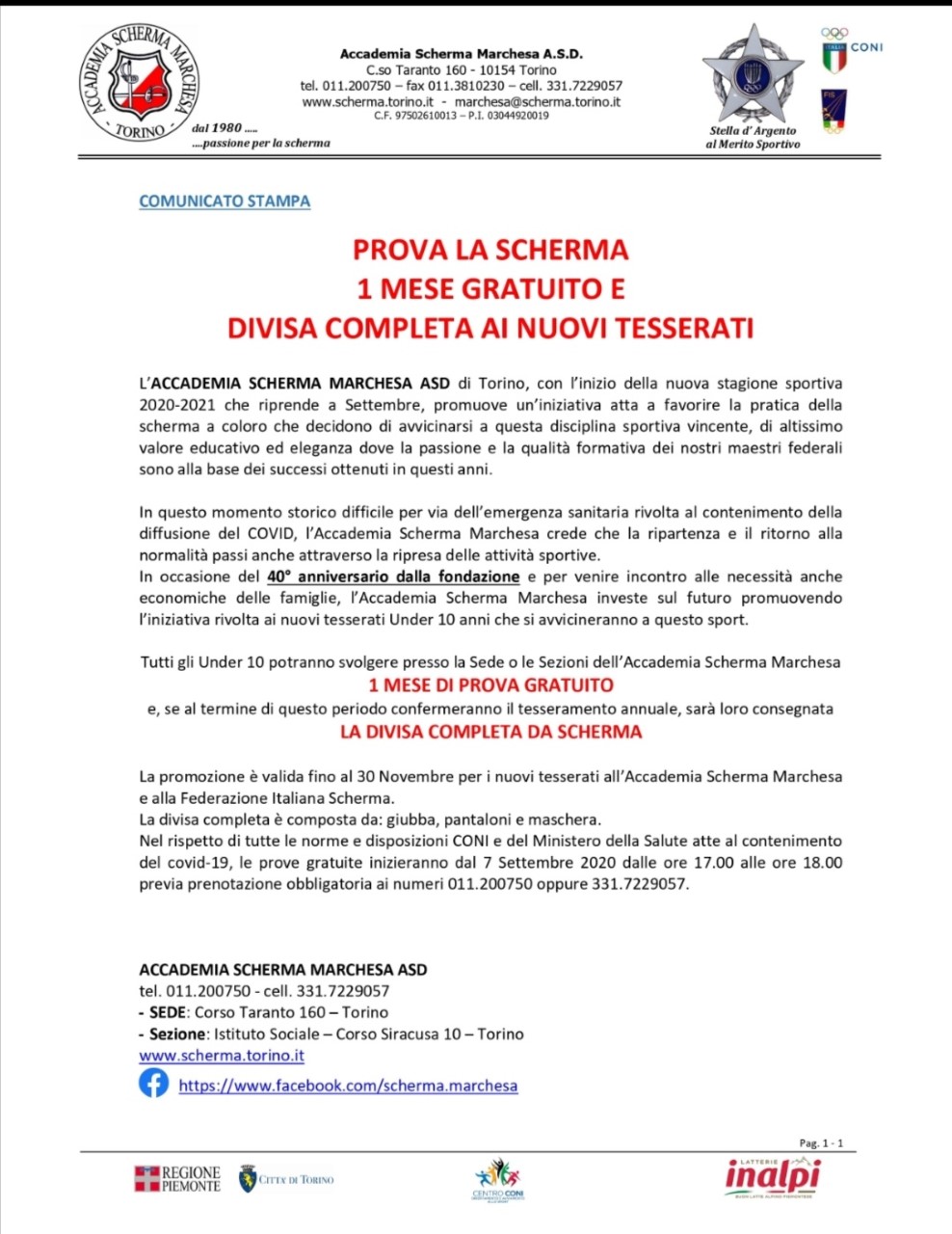 cs promozione marchesa