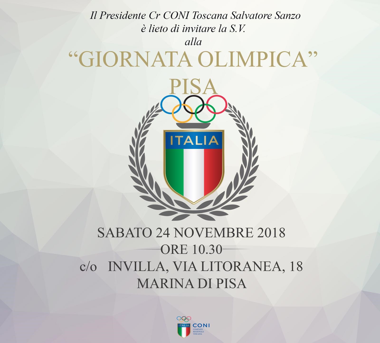 invito Giornata Olimpica